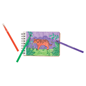 12 marqueurs - pinceaux - Bébé LoupOoly