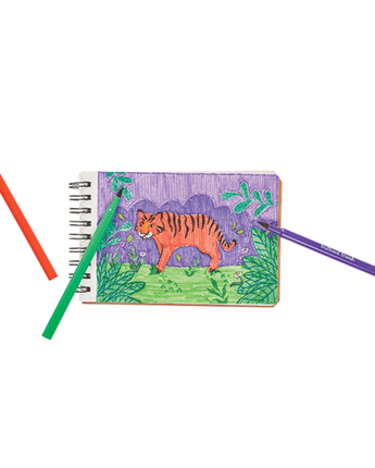 12 marqueurs - pinceaux - Bébé LoupOoly