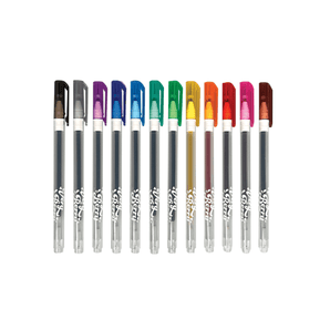 12 stylos gel au parfum de fraise - Bébé LoupOoly