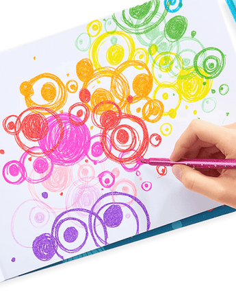 15 marqueurs pailletés - Bébé LoupOoly