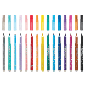 15 marqueurs pailletés - Bébé LoupOoly