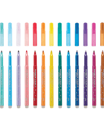 15 marqueurs pailletés - Bébé LoupOoly