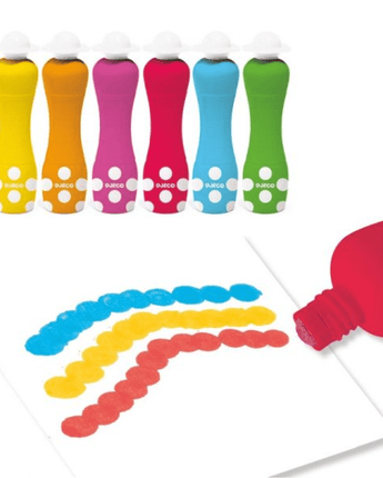 6 marqueurs mousse - Bébé LoupDjeco