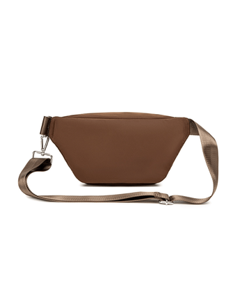 Aaliyah Sac banane en nylon recyclé espresso - Bébé LoupPixie Mood