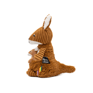 Allezou le kangourou Peluche maman bébé - Bébé LoupLes Déglingos