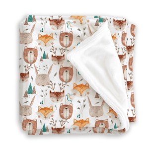 Amis de la forêt Doudou câlins - Bébé LoupOléoops