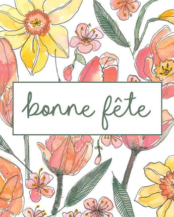 Ana6 Mini carte de souhait - Bébé LoupStéphanie Renière illustrations