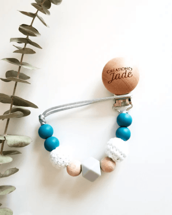 Attache - suce bois centrée Biscay - Bébé LoupCréation Jade