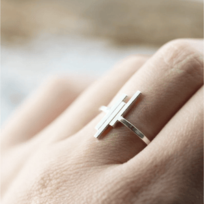 Bague trois barres - Bébé LoupLe Cubicule