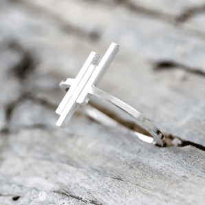 Bague trois barres - Bébé LoupLe Cubicule