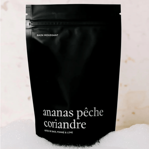 Bain moussant Ananas pêche coriandre - Bébé LoupMarée