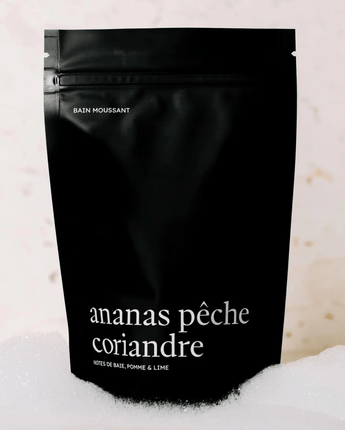 Bain moussant Ananas pêche coriandre - Bébé LoupMarée