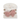 Boucles en mousseline - Blanc Rose