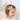 Barrettes en tissu (mini) blanc rose ivoire - Bébé LoupAnanas Co