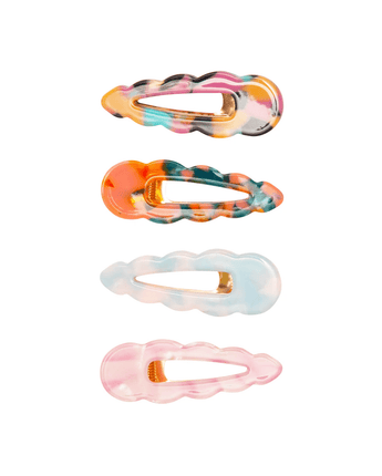 Barrettes festonnées - Bébé LoupMimi & Lula