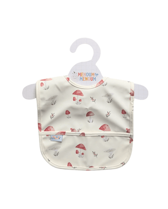 Bavoir champignon - Bébé LoupMenoum Menoum