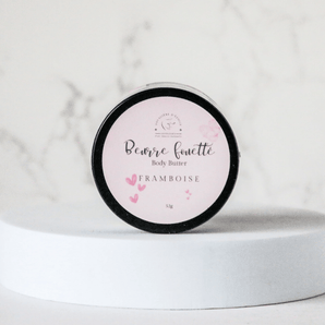 Beurre fouetté corporel à la framboise - Bébé LoupSavonnerie Poussière d'Étoile