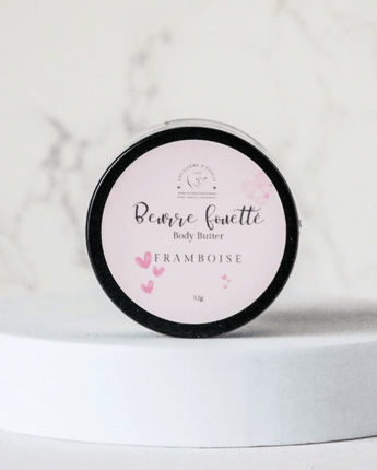 Beurre fouetté corporel à la framboise - Bébé LoupSavonnerie Poussière d'Étoile