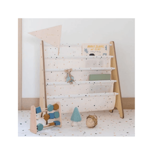 Bibliothèque Terrazo d'argile - Bébé Loup3 Sprouts