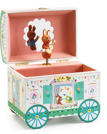 Boîte à musique Roulotte enchantée - Bébé LoupDjeco