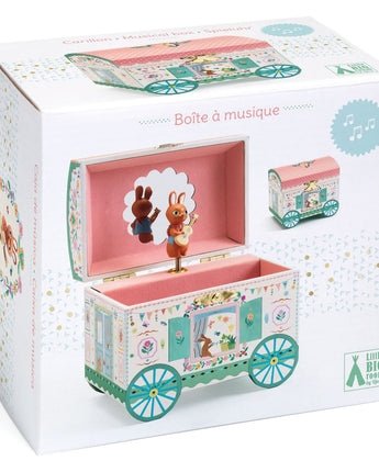 Boîte à musique Roulotte enchantée - Bébé LoupDjeco