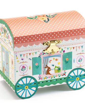 Boîte à musique Roulotte enchantée - Bébé LoupDjeco