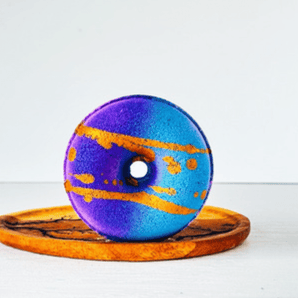 Bombe de bain Beigne aux fruits/raisins - Bébé LoupSavonnerie Poussière d'Étoile