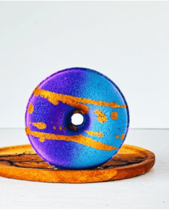 Bombe de bain Beigne aux fruits/raisins - Bébé LoupSavonnerie Poussière d'Étoile