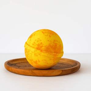 Bombe de bain Fruit de la passion et ananas - Bébé LoupSavonnerie Poussière d'Étoile