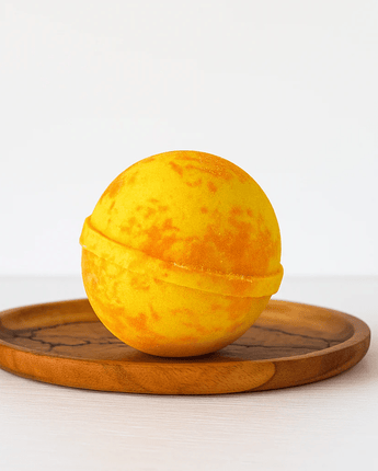 Bombe de bain Fruit de la passion et ananas - Bébé LoupSavonnerie Poussière d'Étoile