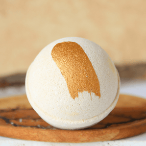 Bombe de bain Lait d'avoine - Bébé LoupSavonnerie Poussière d'Étoile