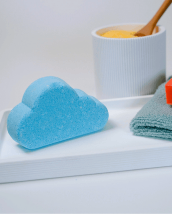 Bombe de bain nuage bleu - Bébé LoupHappy hippo