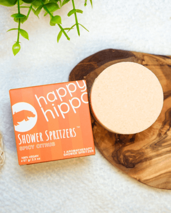 Bombe de douche Agrume épicé - Bébé LoupHappy hippo