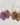 Boucle d'oreille Damas Arc - en - ciel - Bébé LoupOh So Lovely