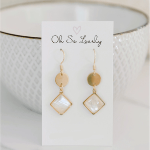 Boucle d'oreille Kamila - Bébé LoupOh So Lovely