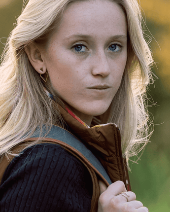 Boucle d'oreille Wanderlust - Bébé LoupSteel & Clover