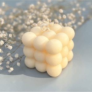 Bougie cube de bulles Baies - Bébé LoupLelik