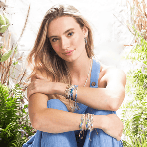 Bracelet Cœur/Quartz rose/Argent - Bébé LoupScout curated wears