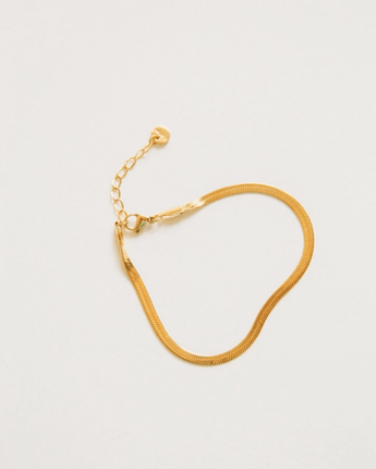 Bracelet doré Snake - Bébé Loupandi