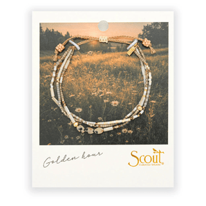 Bracelet Joie/Jaspe dalmatien/Or - Bébé LoupScout curated wears