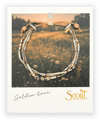 Bracelet Joie/Jaspe dalmatien/Or - Bébé LoupScout curated wears