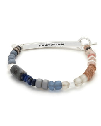 Bracelet message caché Labradorite - Bébé LoupScout curated wears