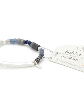 Bracelet message caché Labradorite - Bébé LoupScout curated wears