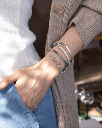 Bracelet message caché Labradorite - Bébé LoupScout curated wears