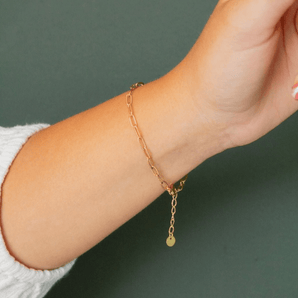 Bracelet Paperclip - Bébé LoupAndi