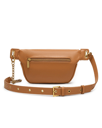 Brooklyn Sac cuir végétalien recyclé - Moutarde - Bébé LoupPixie Mood