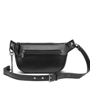 Brooklyn Sac cuir végétalien recyclé - Noir - Bébé LoupPixie Mood