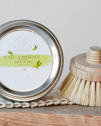 Cake vaisselle lime - Bébé LoupSavonnerie Poussière d'Étoile