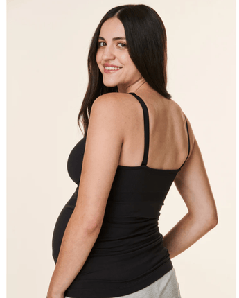 Camisole maternité allaitement noire sans couture - Bébé LoupBravado