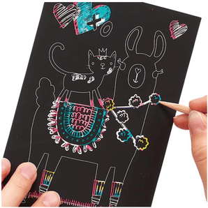 Carnet de gribouillage Amis fantastiques - Bébé LoupOoly